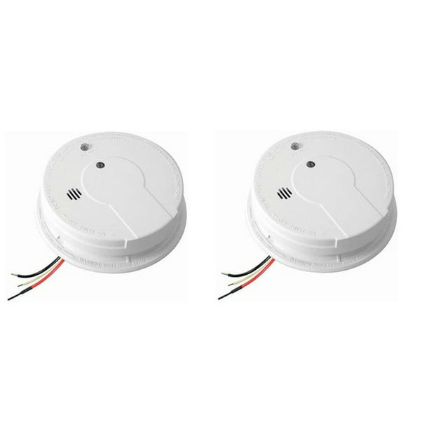 Kidde  i12040 /1275 Hardwire Smoke Alarm with BATTERY BACK UP-Twin Pack